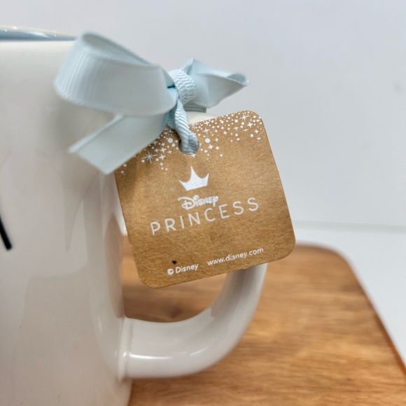 Rae Dunn “A Dream Come True” cream coffee mug, Disney Princess Collection, New - Picture 8 of 9